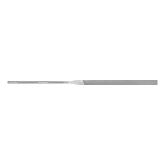 PFERD precision needle file flat blunt 180mm Swiss cut 0 coarse - Needle file