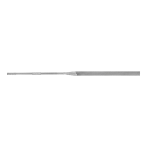 PFERD precision needle file flat blunt 200mm Swiss cut 1 medium - Needle file
