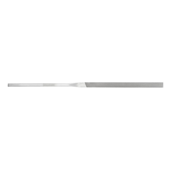 Precision needle file, flat end, 160 mm, Swiss cut 0, coarse - Needle file