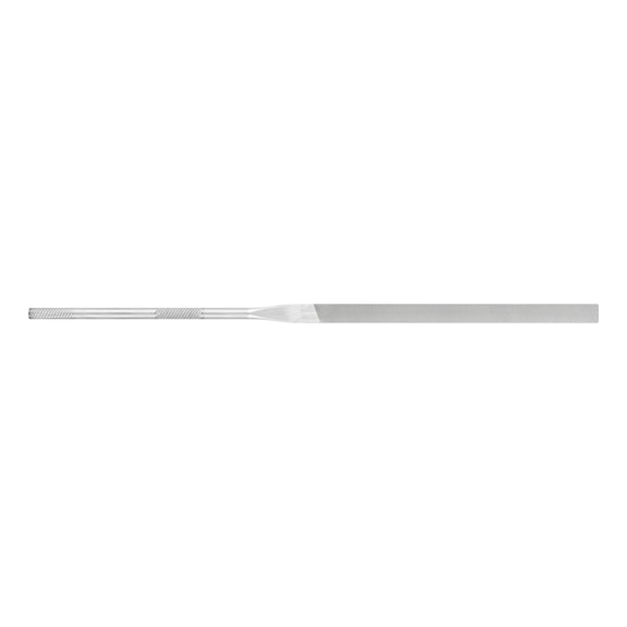 Precision needle file, flat end, 160 mm, Swiss cut 1, medium - Needle file