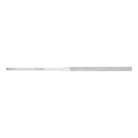 Precision needle file, flat end, 160 mm, Swiss cut 2, medium-fine - Needle file