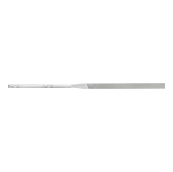 Precision needle file, flat end, 160 mm, Swiss cut 3, fine - Needle file