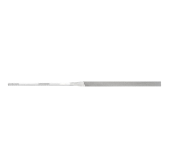 Precision needle file, flat end, 180 mm, Swiss cut 00, very coarse - Needle file