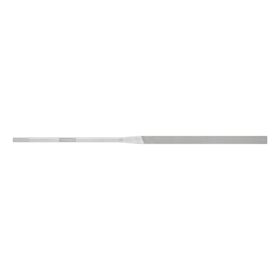 Precision needle file, flat end, 200 mm, Swiss cut 00, very coarse - Needle file