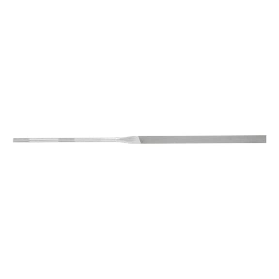 Precision needle file, flat end, 200 mm, Swiss cut 0, coarse - Needle file