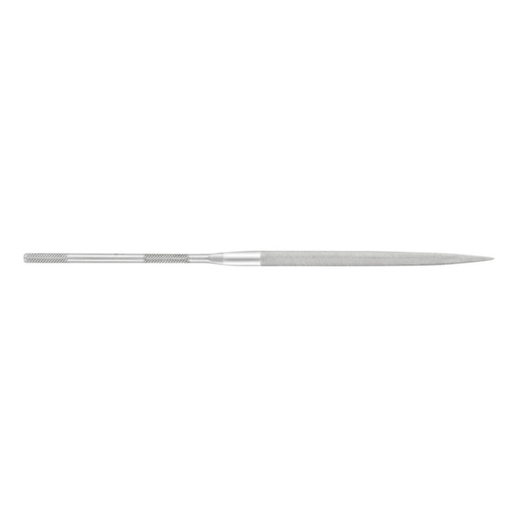 Precision needle file, half round, 140 mm, Swiss cut 1, medium - Needle file