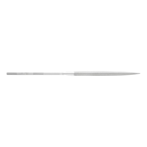 Precision needle file, half round, 180 mm, Swiss cut 0, coarse - Needle file