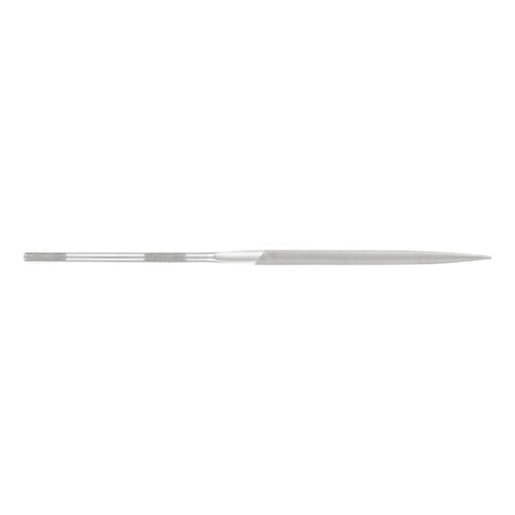 Precision needle file, bird's tongue shape, 140 mm, Swiss cut 0, coarse - Needle file