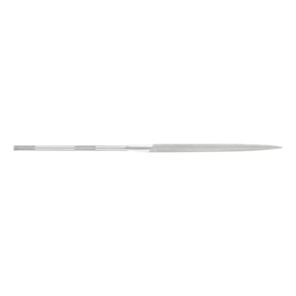 Precision needle file, bird's tongue shape, 160 mm, Swiss cut 1, medium - Needle file