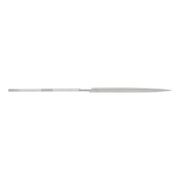 Precision needle file, bird's tongue, oval 180 mm, Swiss cut 0, coarse - Needle file
