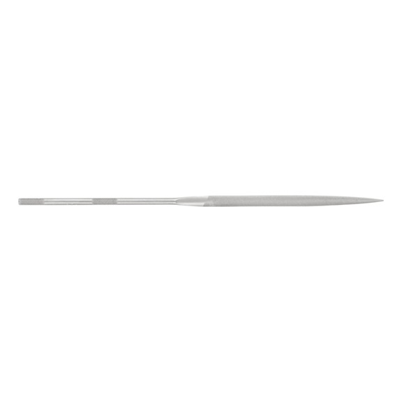 Precision needle file bird's tongue 180 mm Swiss cut 1, medium - Needle file