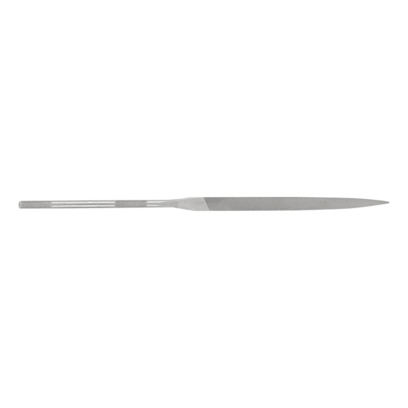 Precision needle file, knife shape, 140 mm, Swiss cut 0, coarse - Needle file
