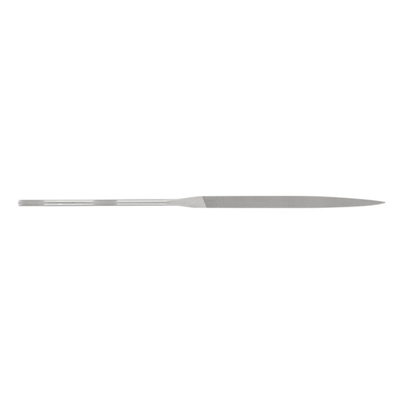 Precision needle file, knife shape, 180 mm, Swiss cut 00, very coarse - Needle file