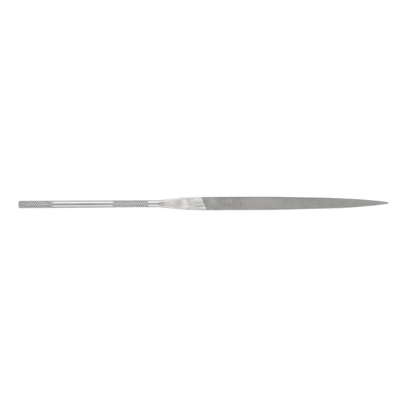 PFERD Precision needle file, flat tip, 140 mm, Swiss cut 2, medium-fine - Needle file