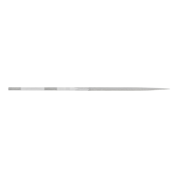 Precision needle file, triangular, 160 mm, Swiss cut 3, fine - Needle file
