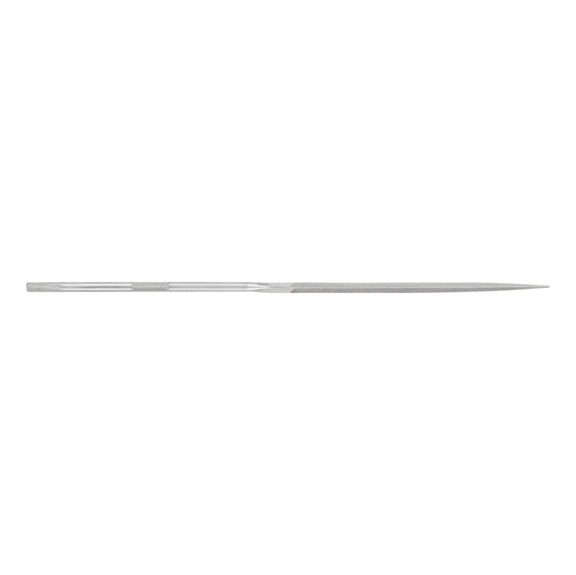 Precision needle file, triangular, 180 mm, Swiss cut 00, very coarse - Needle file