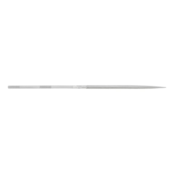 Precision needle file, triangular, 180 mm, Swiss cut 3, fine - Needle file