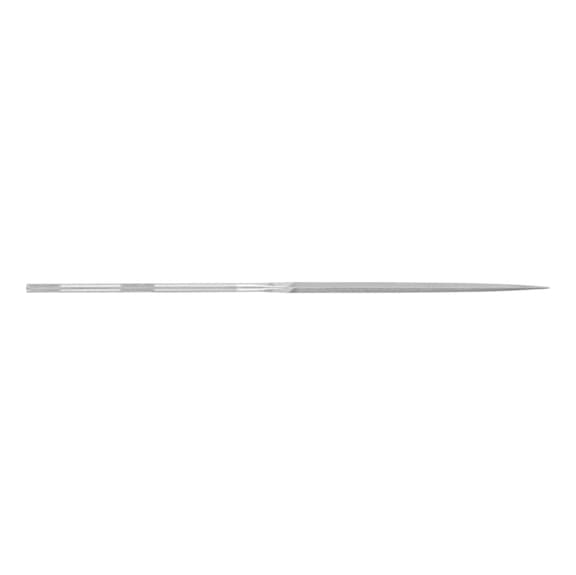 Precision needle file, triangular, 200 mm, Swiss cut 00, very coarse - Needle file