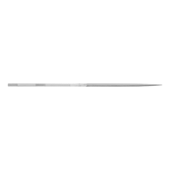 Precision needle file, triangular, 200 mm, Swiss cut 2, medium-fine - Needle file