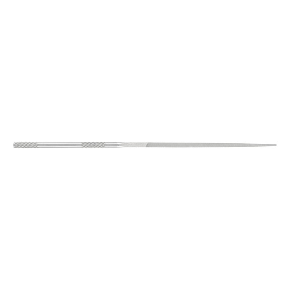 Precision needle file, square 140 mm, Swiss cut 1, medium - Needle file