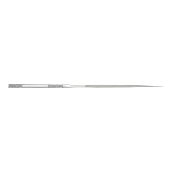 Precision needle file, square, 140 mm, Swiss cut 2, medium-fine - Needle file