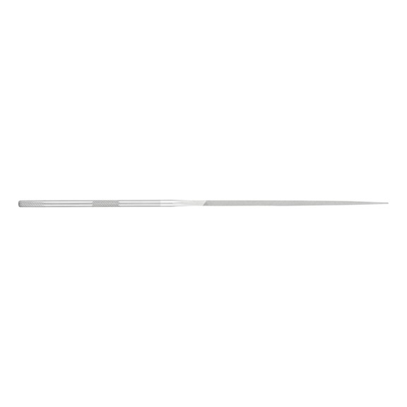 Precision needle file, square, 180 mm, Swiss cut 2, medium-fine - Needle file