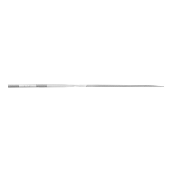 Precision needle file, square, 200 mm, Swiss cut 2, medium-fine - Needle file