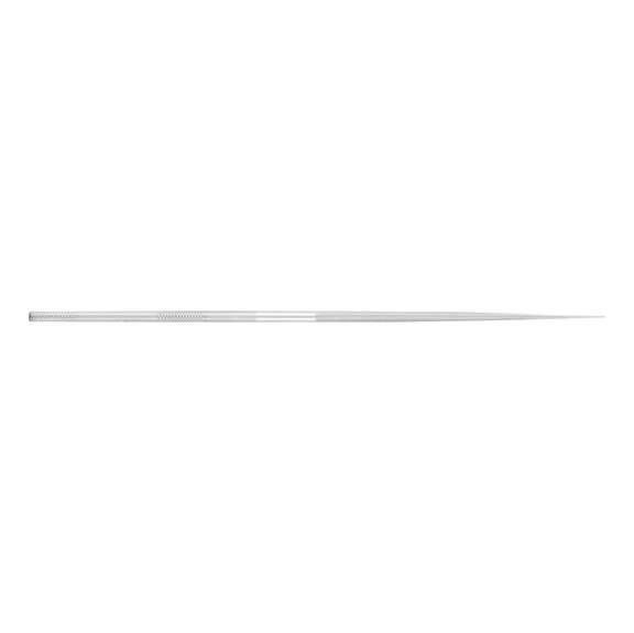 Precision needle file, round, 160 mm, Swiss cut 2, medium-fine - Needle file