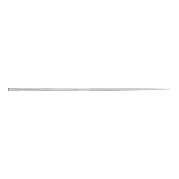 Precision needle file, round, 180 mm, Swiss cut 00, very coarse - Needle file