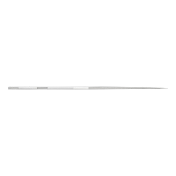 PFERD Precision needle file, round, 200 mm, Swiss cut 0, coarse - Needle file