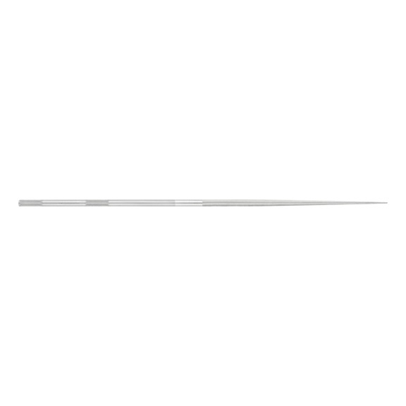 PFERD Precision needle file, round, 200 mm, Swiss cut 3, fine - Needle file