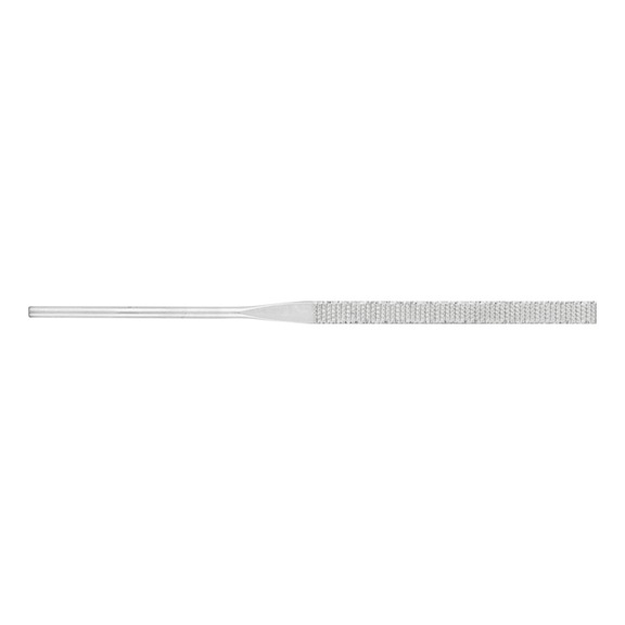 Needle rasp, flat end, 140 mm, Swiss cut 2, for wood, plastic - File, rasp, plane (other)