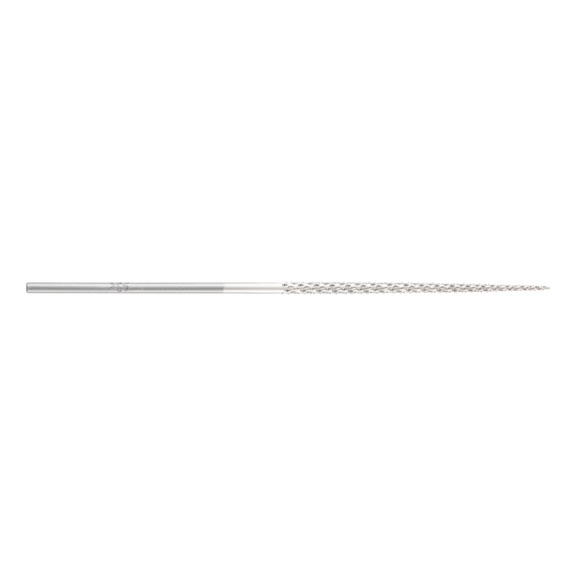 Round needle rasp 140 mm Swiss cut 2, for wood, plastic - File, rasp, plane (other)