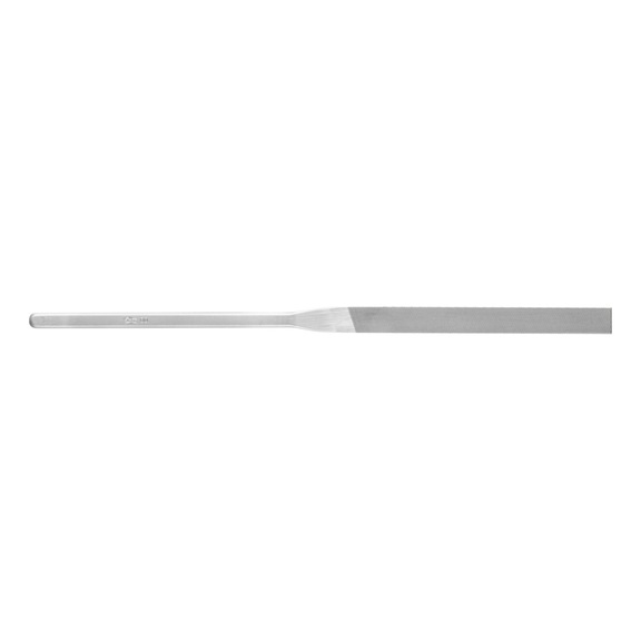 Precision hand file, flat end, 215 mm, Swiss cut 00, very coarse - File, rasp, plane (other)