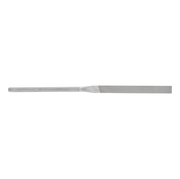 Precision hand file, flat end, 215 mm, Swiss cut 1, medium - File, rasp, plane (other)