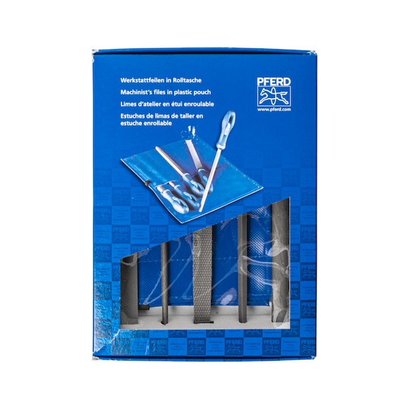 PFERD workshop file/rasp set 5-piece pocket 200mm for rough machining WRU - Workshop file
