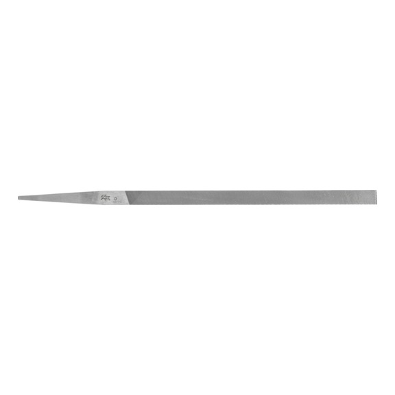 PFERD precision flat blunt pin file narrow 150mm Swiss cut 0 coarse - Pin file