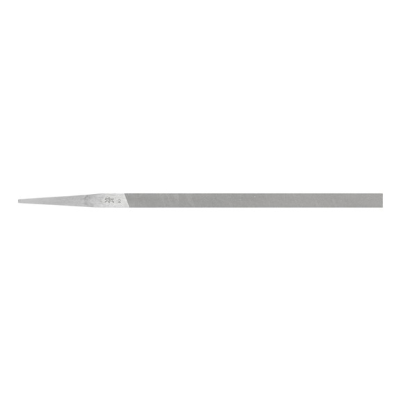 PFERD precision pin file flat blunt narrow 150mm Swiss cut 2 medium - Pin file