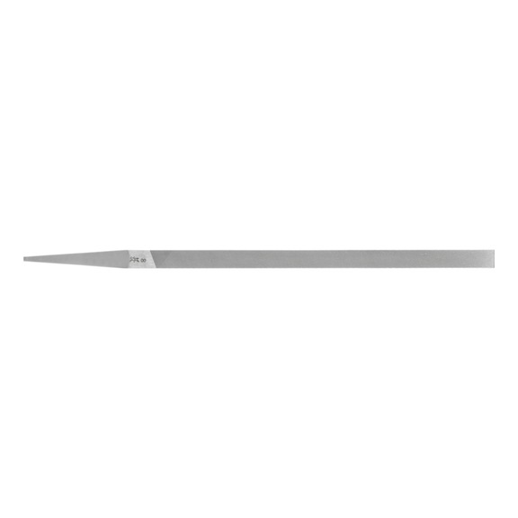 PFERD precision pin file flat blunt narrow 200mm Swiss cut 00 - Pin file