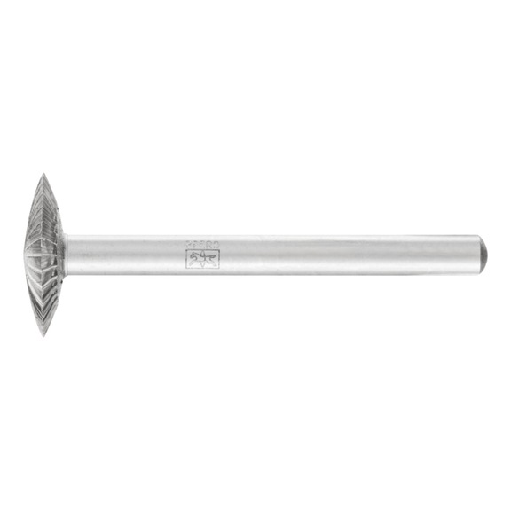 PFERD HSS fine burr diameter 12 mm shank 3 mm SP universal - Rotor milling cutter