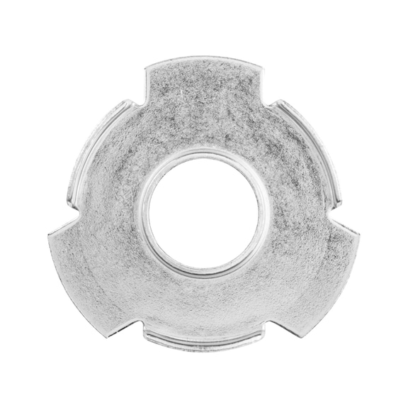 PFERD adapter pair of round brushes unknotted wide, composite with hole 50.8 to 20 - Tool holder