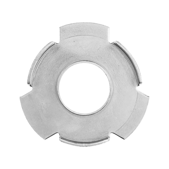 PFERD adapter pair of round brushes unknotted wide, composite bore 50.8 to 22.2 - Tool holder