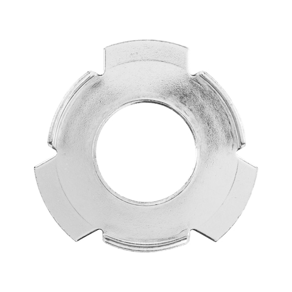 PFERD adapter pair of round brushes unknotted wide, composite bore 50.8 to 25.4 - Tool holder