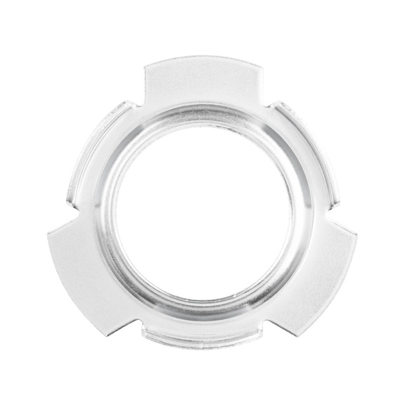 PFERD adapter pair of round brushes unknotted wide, composite with hole 50.8 to 32 - Tool holder