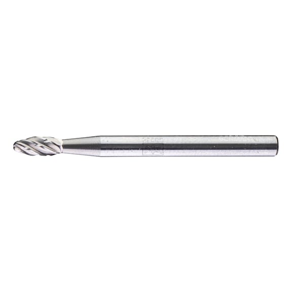 PFERD carbide burr ALLROUND flame B diameter 03x07 mm shank 3 mm - Rotor milling cutter