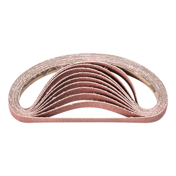 PFERD corundum sanding belt BA 10x330mm A80 universal application belt sander 100 - Sanding belt for belt sander