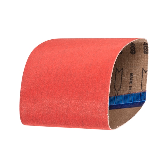 PFERD ceramic grit sanding belt BA 100x282 mm CO-COOL120 for roller 90x100mm - Sanding belt for belt sander