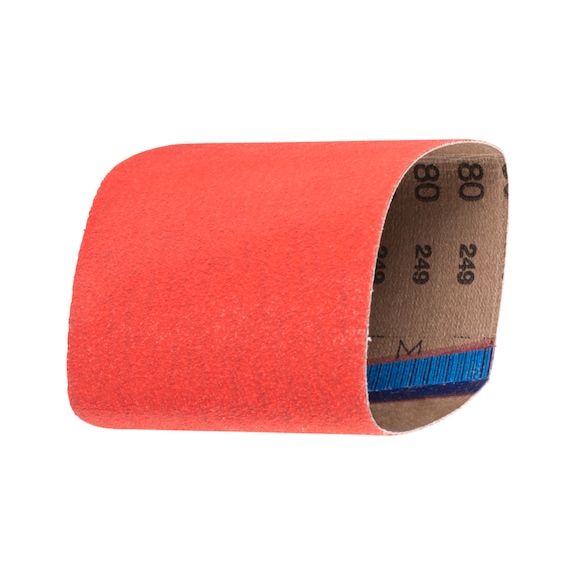 PFERD ceramic grain abrasive belt BA 100x282 mm CO-COOL80 for grinding stainless steel - Sanding belt for belt sander