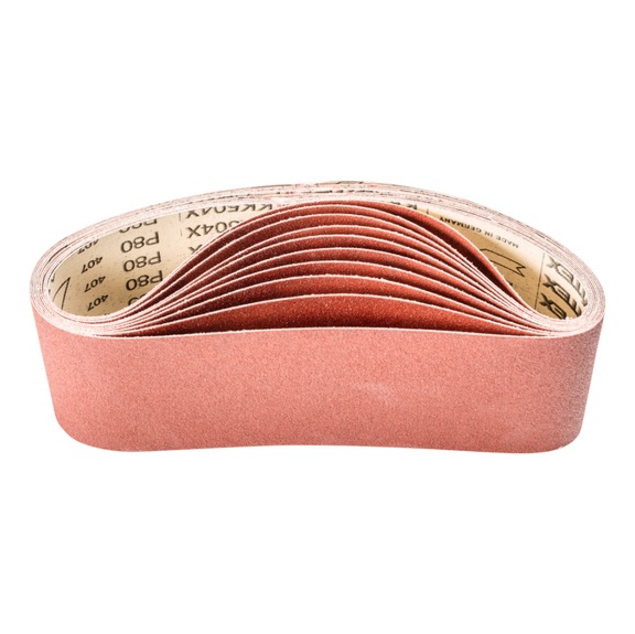 PFERD Korund Schleifband BA 100x610mm A80 universelle Anwendung Bandschleifer - Schleifband für Bandschleifer