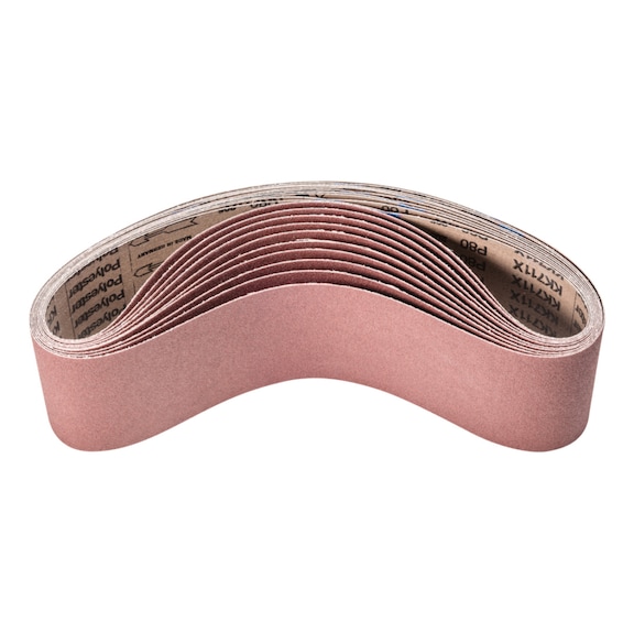 PFERD corundum sanding belt BA 100x920mm A80 universal application belt sander - Sanding belt for belt sander